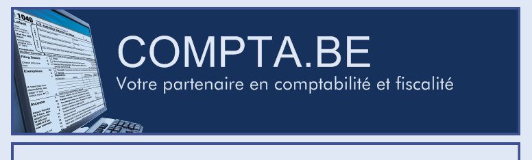 COMPTA.BE - Votre partenaire en comptabilité et fiscalité